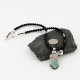 Vintage Style OLD Buffalo Nickel Certified Authentic Navajo .925 Sterling Silver Turquoise Native American Necklace 390743747101