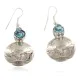 Vintage Style OLD Buffalo Nickel Coin Navajo .925 Sterling Silver Natural Turquoise Dangle Earrings 18144 Vintage Style OLD Buffalo Nickel Coin Navajo .925 Sterling Silver Natural Turquoise Dangle Earrings 18144