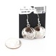 Vintage Style OLD Indian Head Certified Authentic Navajo .925 Sterling Silver Hooks Native American Earrings 390829383071