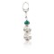 Vintage Style OLD Indian Head Certified Authentic Navajo .925 Sterling Silver Turquoise Native American Keychain 371051900789