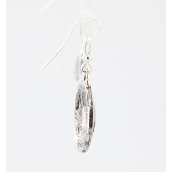 Vintage Style OLD Indian HeadCertified Authentic Navajo .925 Sterling Silver Hooks Native American Earrings 390829202801