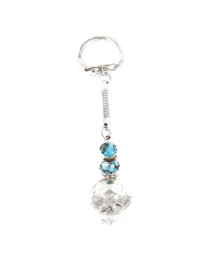 Vintage Style OLD Indian HeadCertified Authentic Navajo .925 Sterling Silver Native American Keychain 390820068388