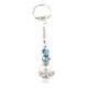 Vintage Style OLD Indian HeadCertified Authentic Navajo .925 Sterling Silver Native American Keychain 390820068388