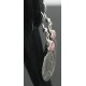 Vintage Style OLD INDIAN HEADCertified Authentic Navajo .925 Sterling Silver Pink Agate Native American Earrings 370925394877