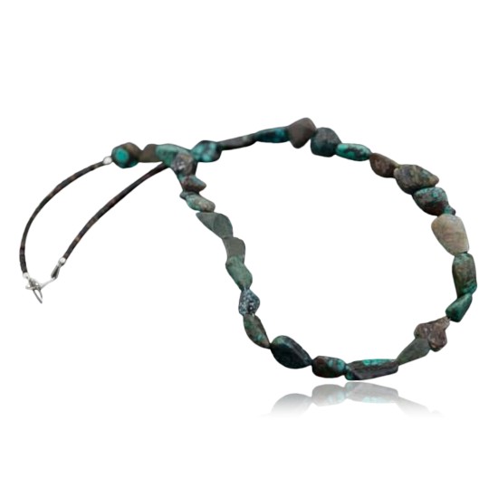 Vintage Style Traditional Certified Authentic Navajo .925 Sterling Silver Natural Turquoise Native American Necklace 390620475385