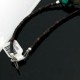 Vintage Style Traditional Certified Authentic Navajo .925 Sterling Silver Natural Turquoise Native American Necklace 390620475385